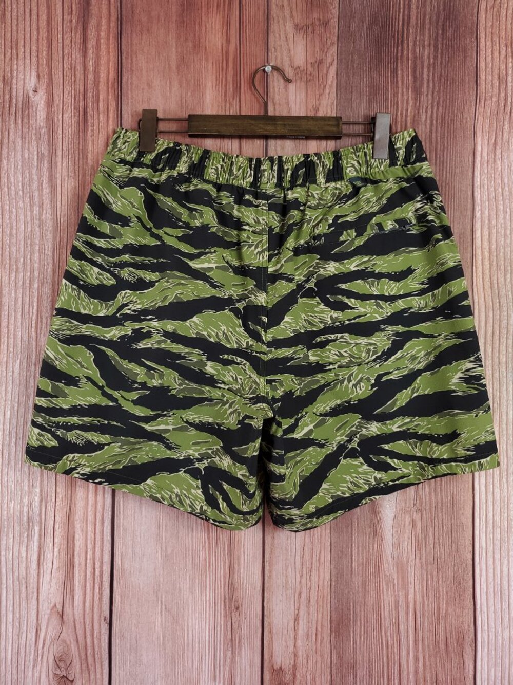 Zero Foxtrot Mens 2XL Tiger Stripe Camo Athletic Shorts Lined Tactical Workout - Picture 2 of 13